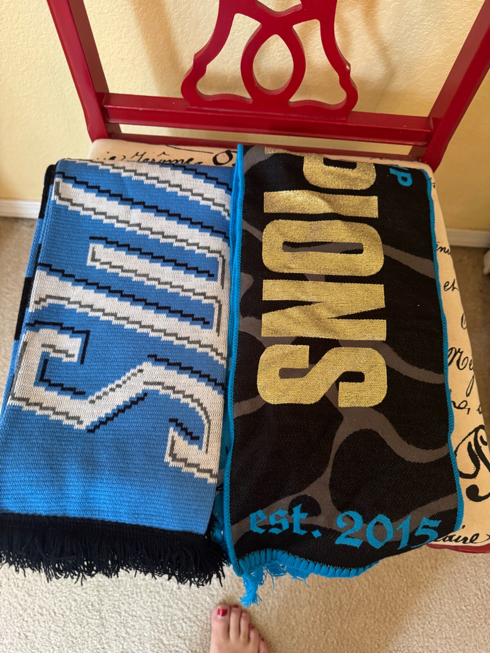 Colorado Switchbacks Soccer Spirt Scarf and Hat Lot - 4 Scarfs/1 Hat - Picture 3 of 5